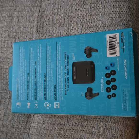 JLAB BRAND EPICAIR ANC TRUE WIRELESS BLUETOOTH EAR BUDS - Picture 2 of 12